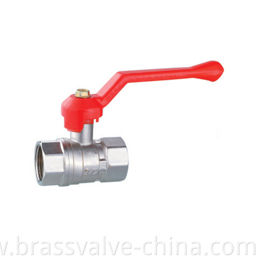 Brass Full Port Ball Valve With Zinc Alloy Handle Jpg